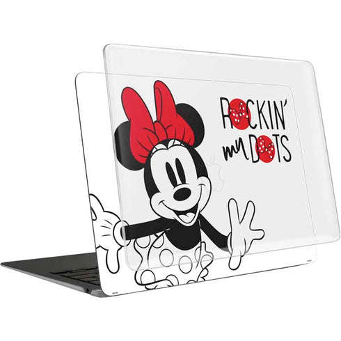 Disney Minnie Mouse Rockin My Dots MacBook Air 13in (2020) Case plus Skin